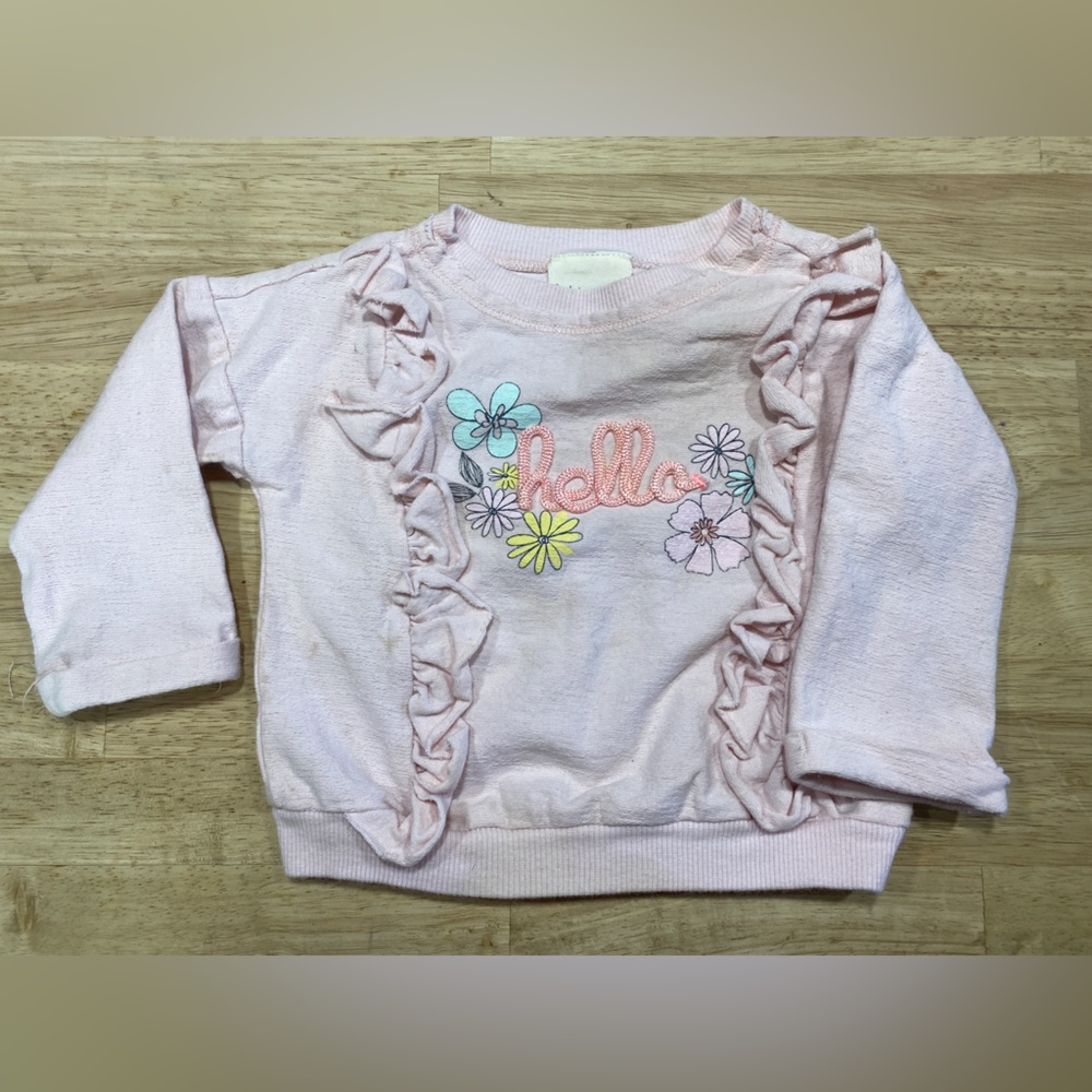 first impressions sweater 3-6month